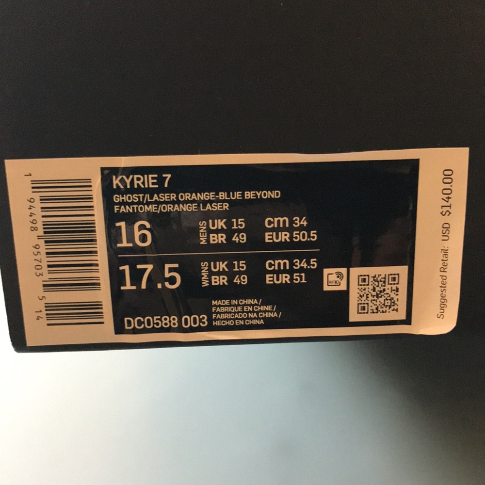 Nike Kyrie 7 Preheat ‘Expressions’ - Picture 11 of 12